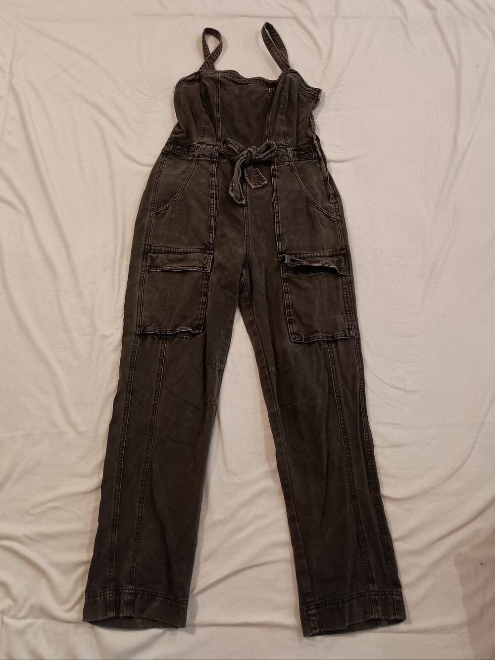 Free People Go West Utility Jumpsuit Women's Size Medium